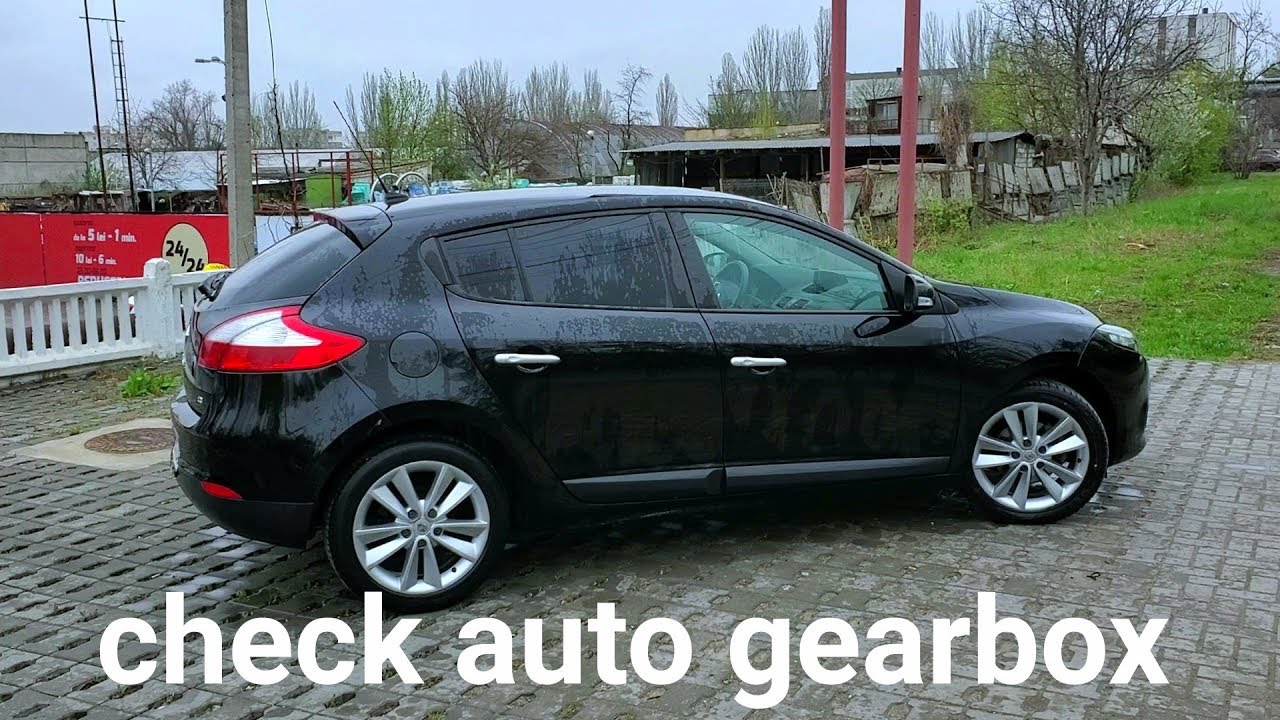 Renault Megane 1.5 dci check gearbox (EDC)