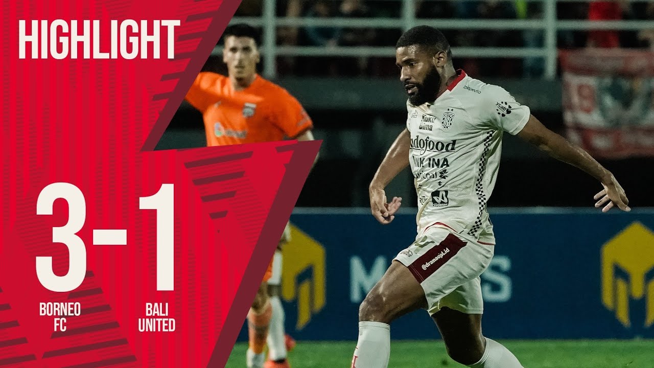 [HIGHLIGHT] Borneo FC Samarinda vs Bali United FC | Goal Skill Save