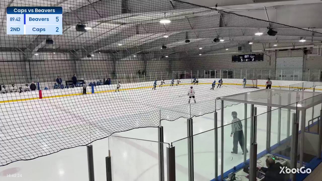 Caps vs Beavers