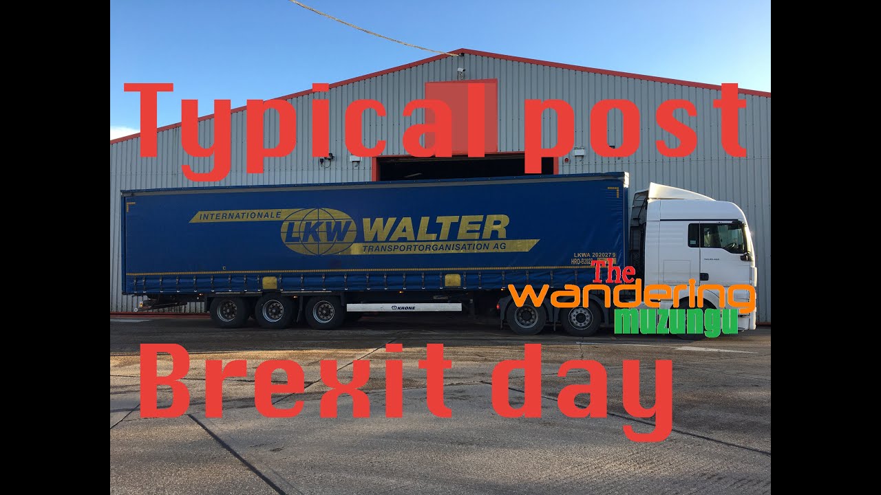 A typical post Brexit day at LKW