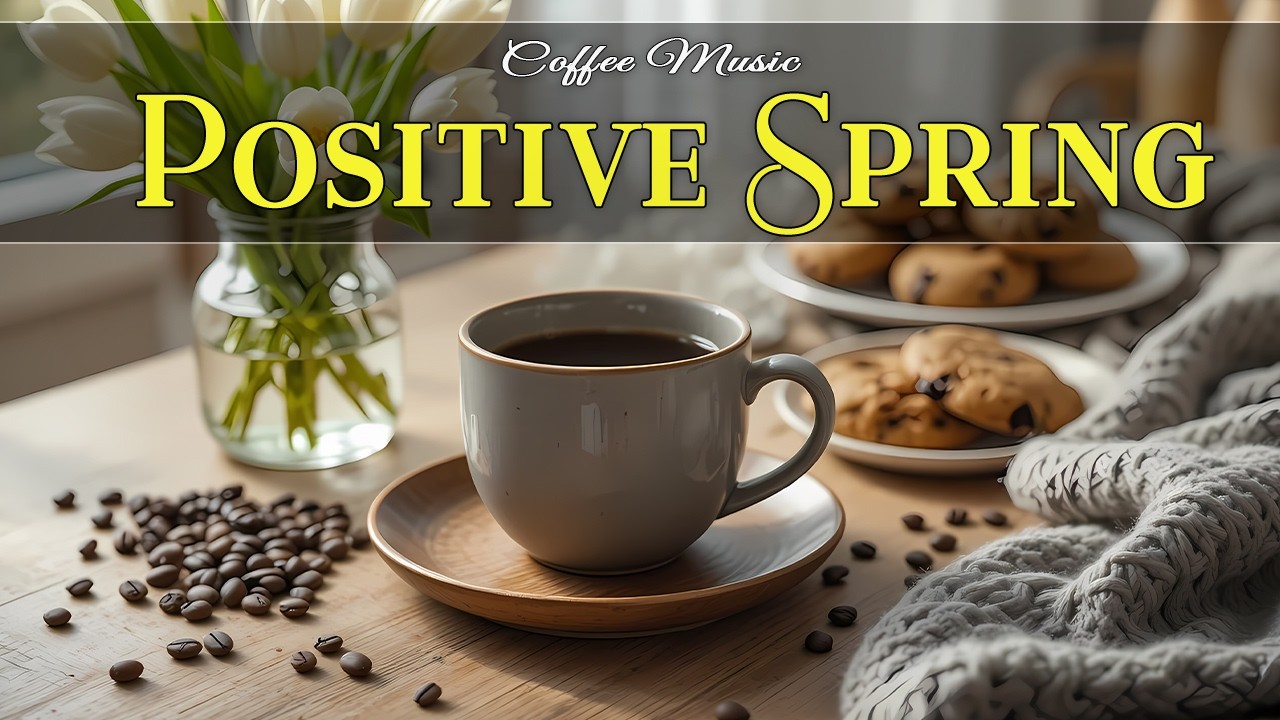 Positive Morning Spring Jazz ☕ Delicate Jazz Cafe Music & Soothing Bossa Nova for Good Day