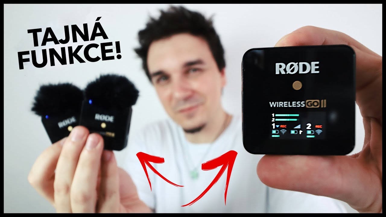 CO VŠE DOKÁŽU S RODE WIRELESS GO II