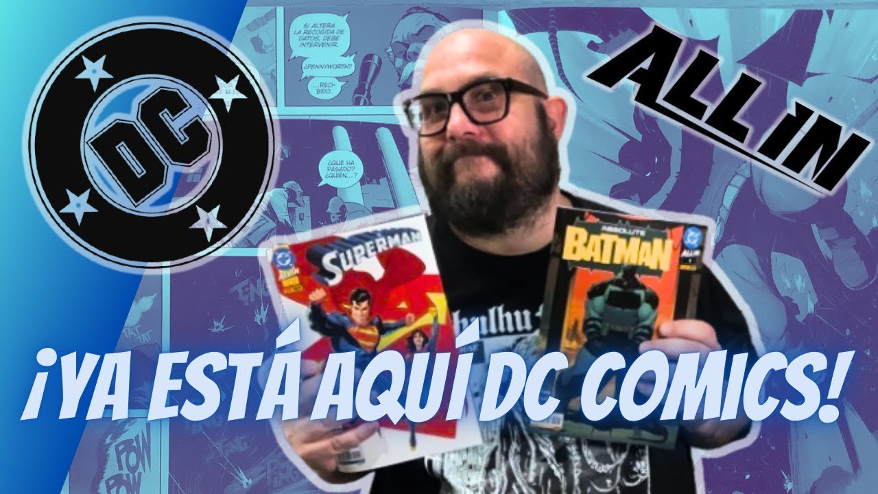 Ya está aquí DC COMICS!