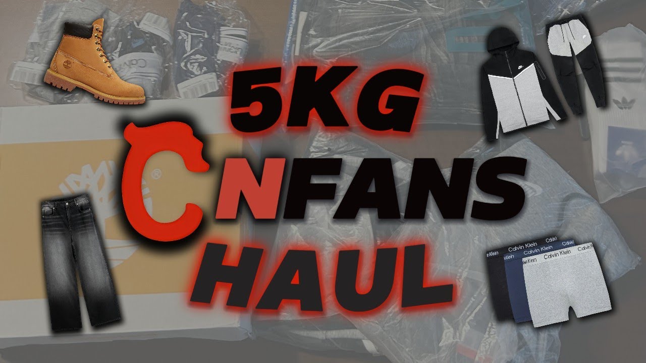 5KG CNFANS HAUL TO ITALY UNBOXING (TIMBERLAND, NIKE, CALVIN KLEIN, JEANS BAGGY, ADIDAS)
