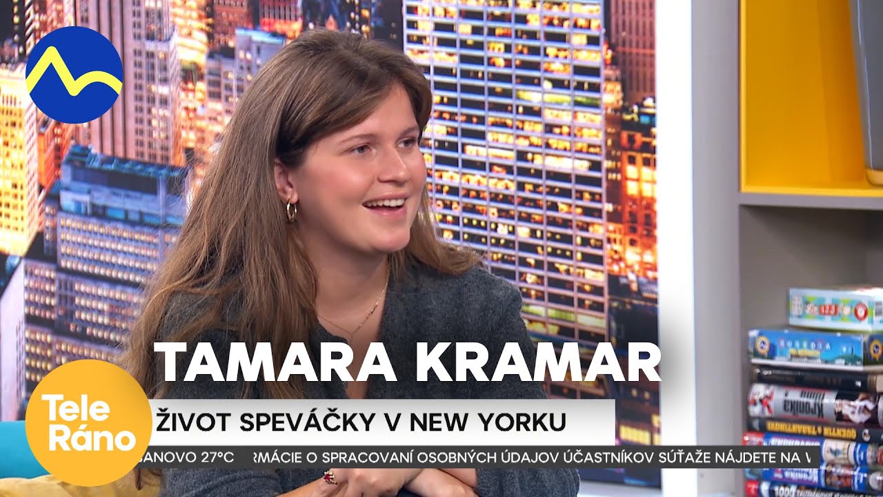 Z New Yorku rovno do Telerána - Tamara Kramar | Teleráno