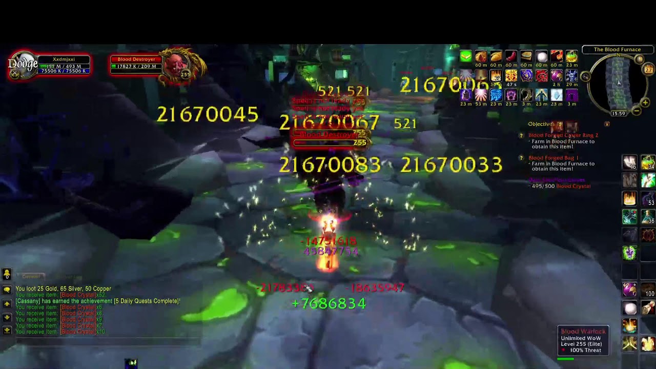 UNLIMITED-WOW Donor Priest Live Leggo !