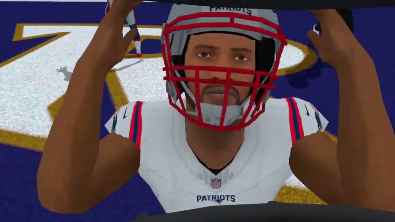 Baltimore Ravens против New England Patriots ПЛЕЙ-ОФФ в VR...