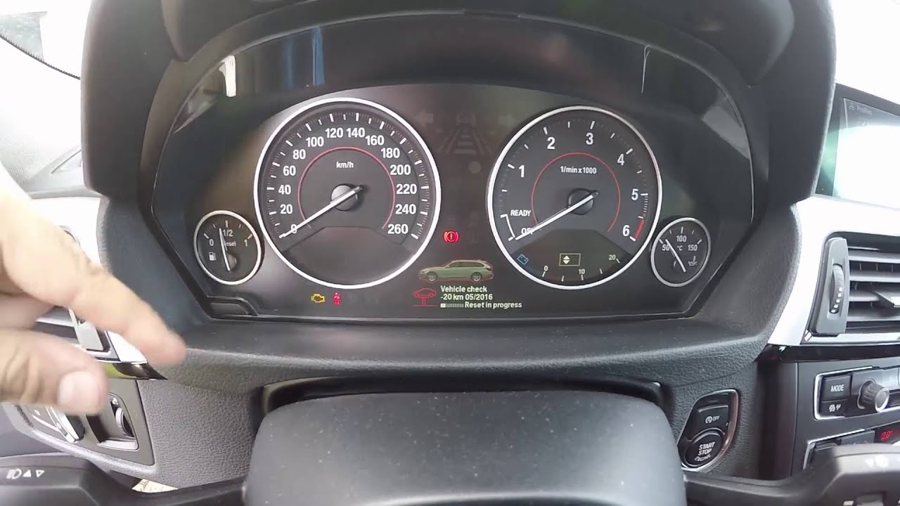 BMW 320 Reset Services F30 F31