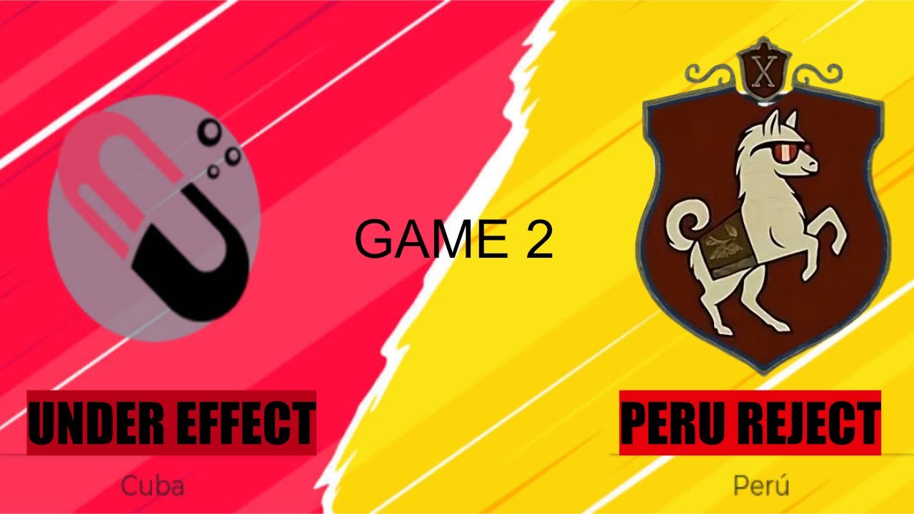 Peru Reject против Under Effect - Игра 2 - CCT Сезон 2: Южная Америка, Серия 2 - Призовой фонд 20...