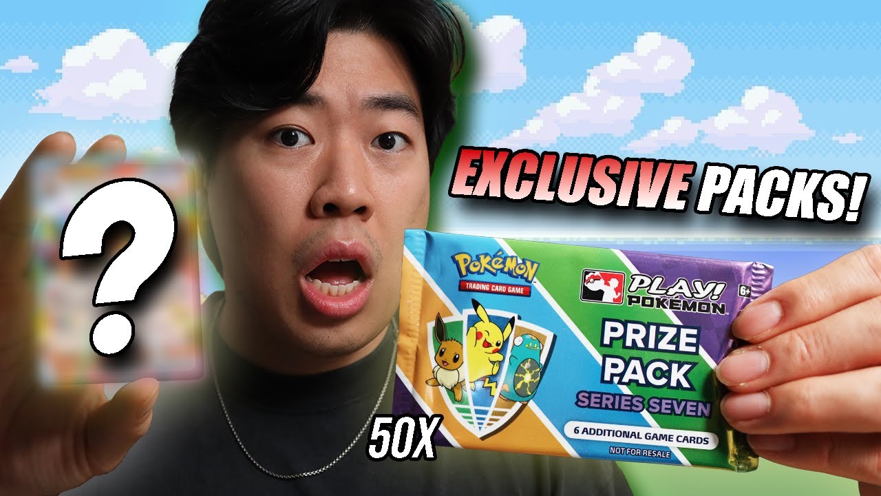 Открываем 50 наборов призов Pok&eacute;mon Play! Серия 7.