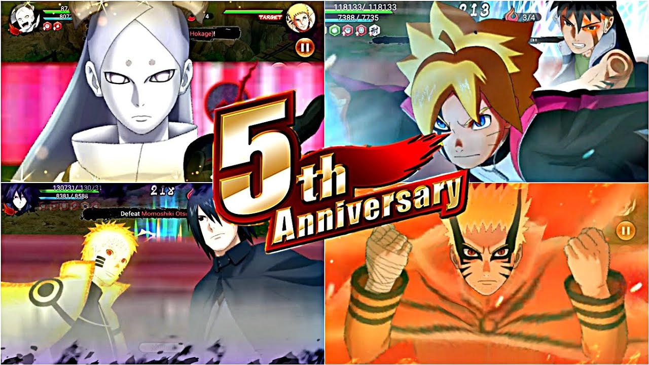 All Character Ultimate Jutsu-Naruto x Boruto Ninja Voltage (5th Anniversary)