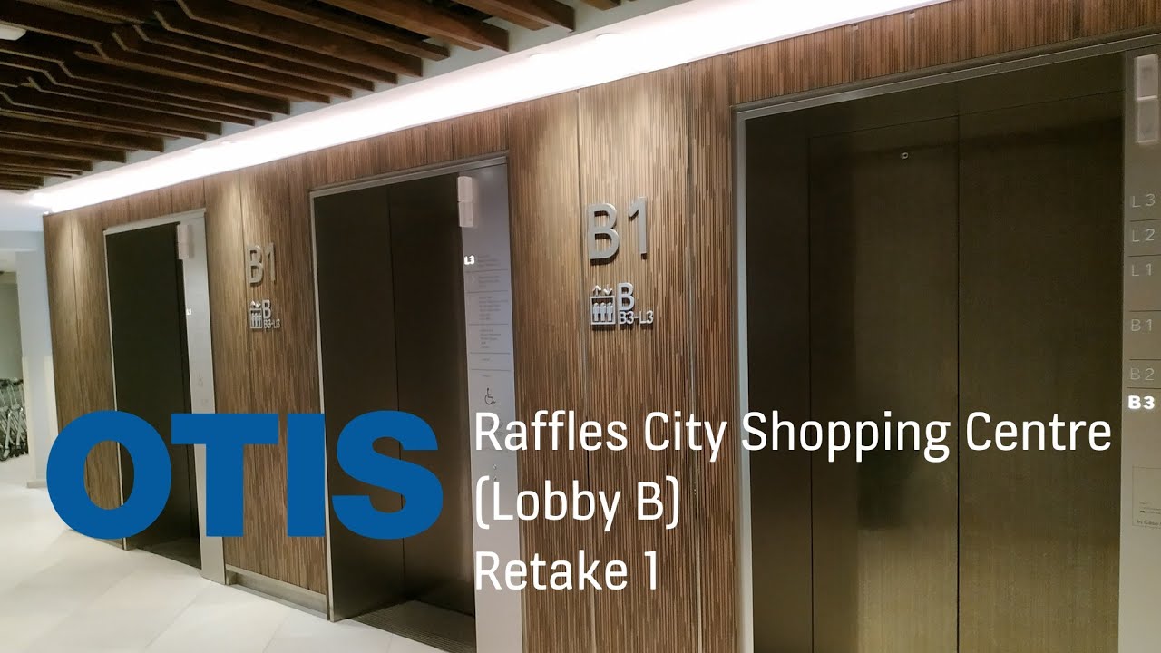 OTIS lifts at Raffles City Shopping Centre (Lobby B) (Retake 1)
