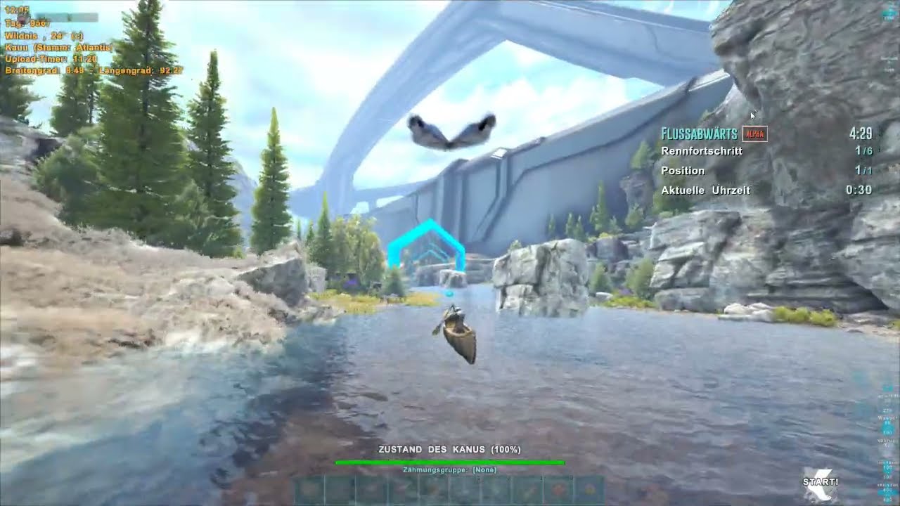 ARK Survival Evolved: Gen2 Mission: Downriver Run [Alpha]