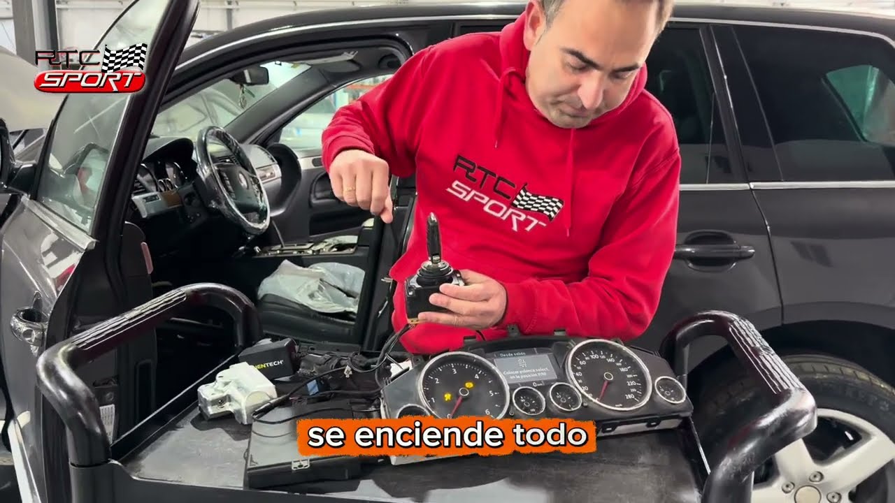 ✅Vw TOUAREG bloqueado por la ELV. Vídeo dedicado a los gruistas