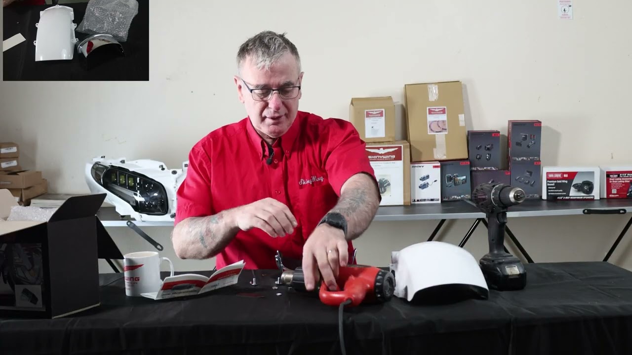 How to Install a Fender Extension on a Honda Goldwing GL1800 Front Fender | Step-by-Step Guide