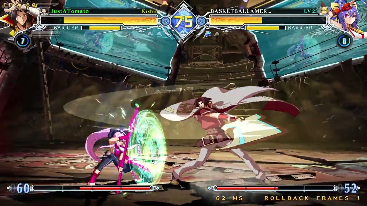 BBCF JustATomato (KG) vs DEMARCUS COUSINS IV (MA, CE) Ranked