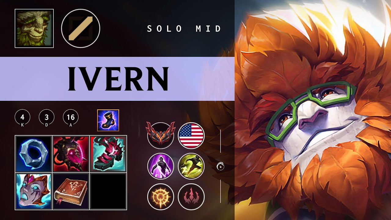 Ivern Mid vs Jayce - NA Grandmaster Patch 26.02