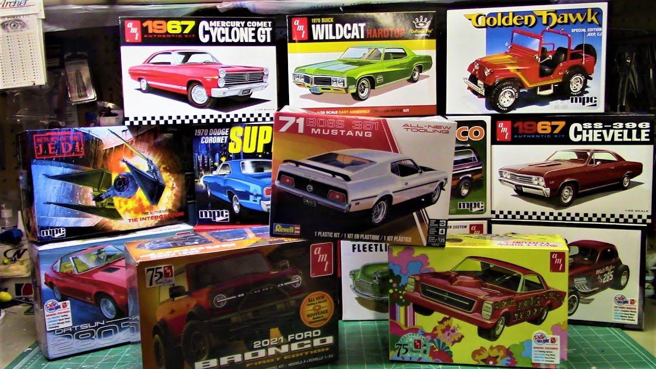 New Kits Reviews Hpiguys Workshop AMT REVELL MPC ICM FANHOME SALVINOS ATLANTIS ACADEMY June 2023