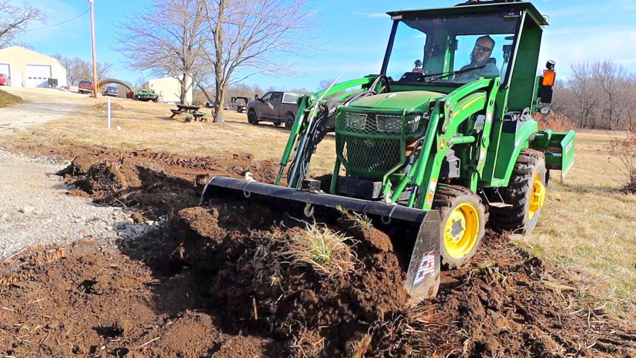 Tractor Work - Widening Our Driveway and Adding a Turnaround