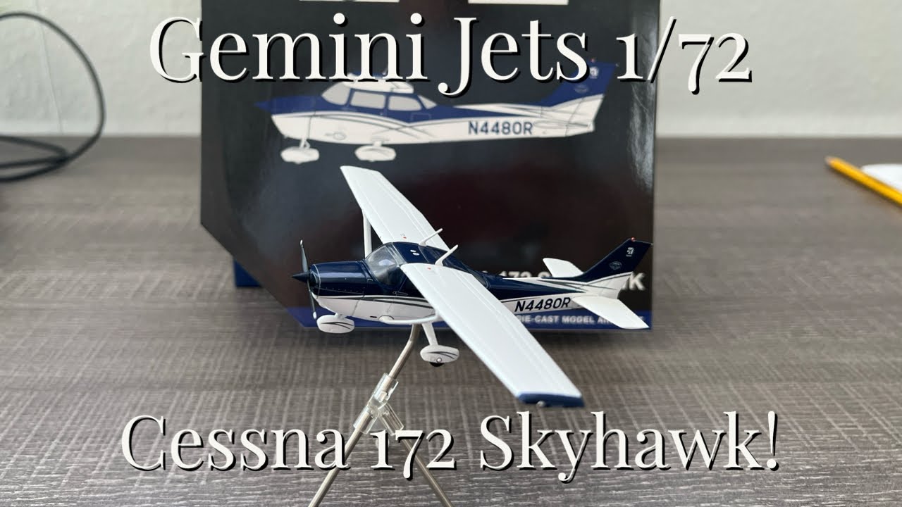 Gemini Jets 1/72 Scale Cessna 172 Skyhawk!