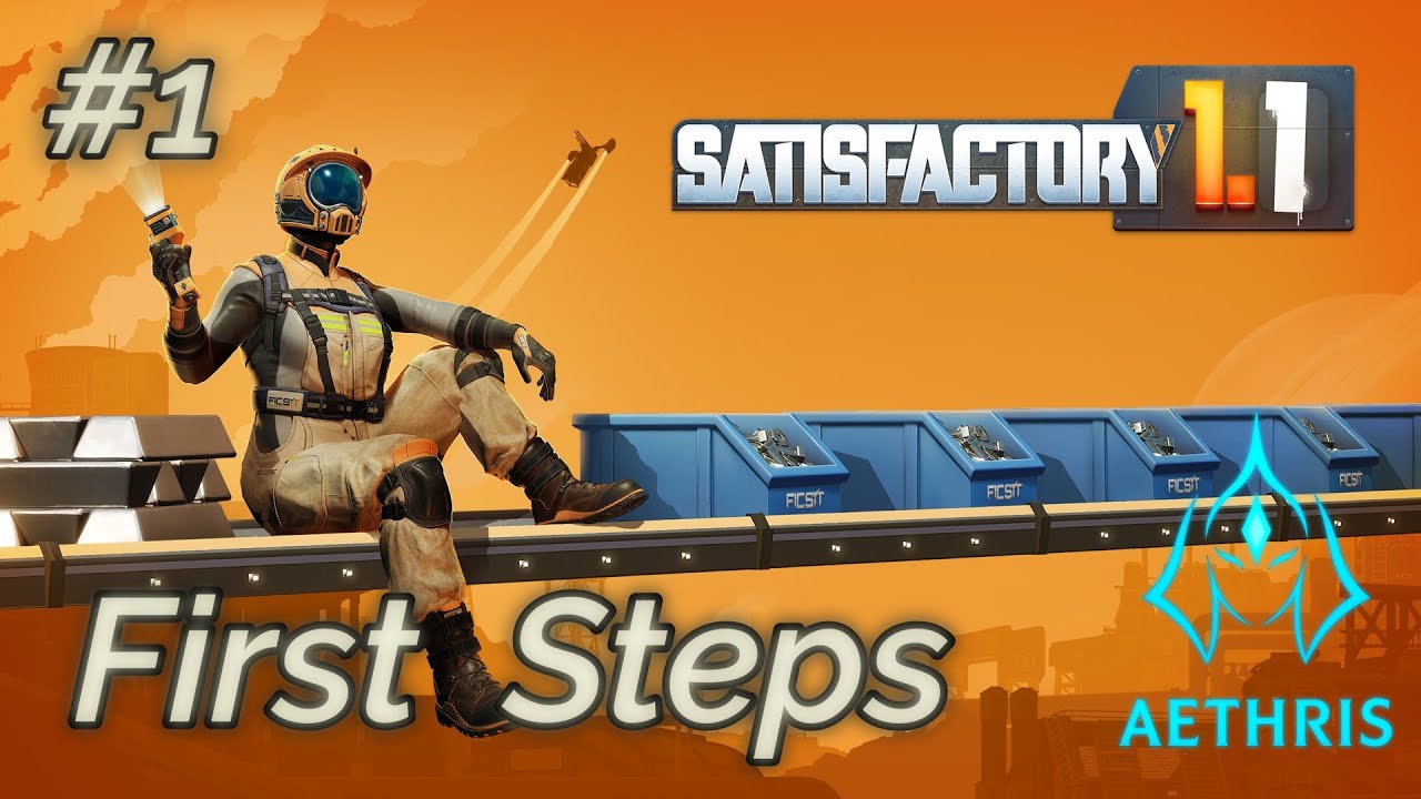Satisfactory Playthrough #1 – Iron Automation, Quartz Discovery & Early Progress