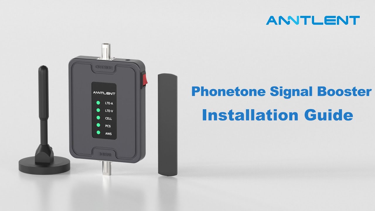 How to Install Mobile Phone Signal Booster for Cars, SUVs and Trucks-Anntlent