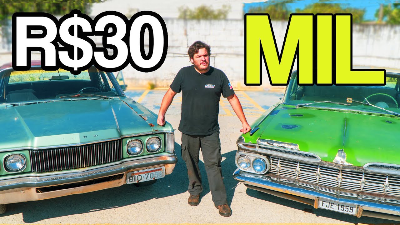 NINGUÉM COMPRARIA, MAS ALGUÉM COMPROU...kkkk...FORD LANDAU e CHEVY IMPALA