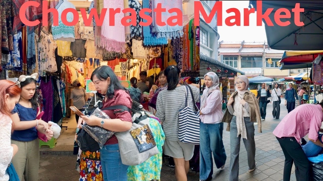Chowrasta Market and Penang Road Walking Tour: George Town Heritage Walk