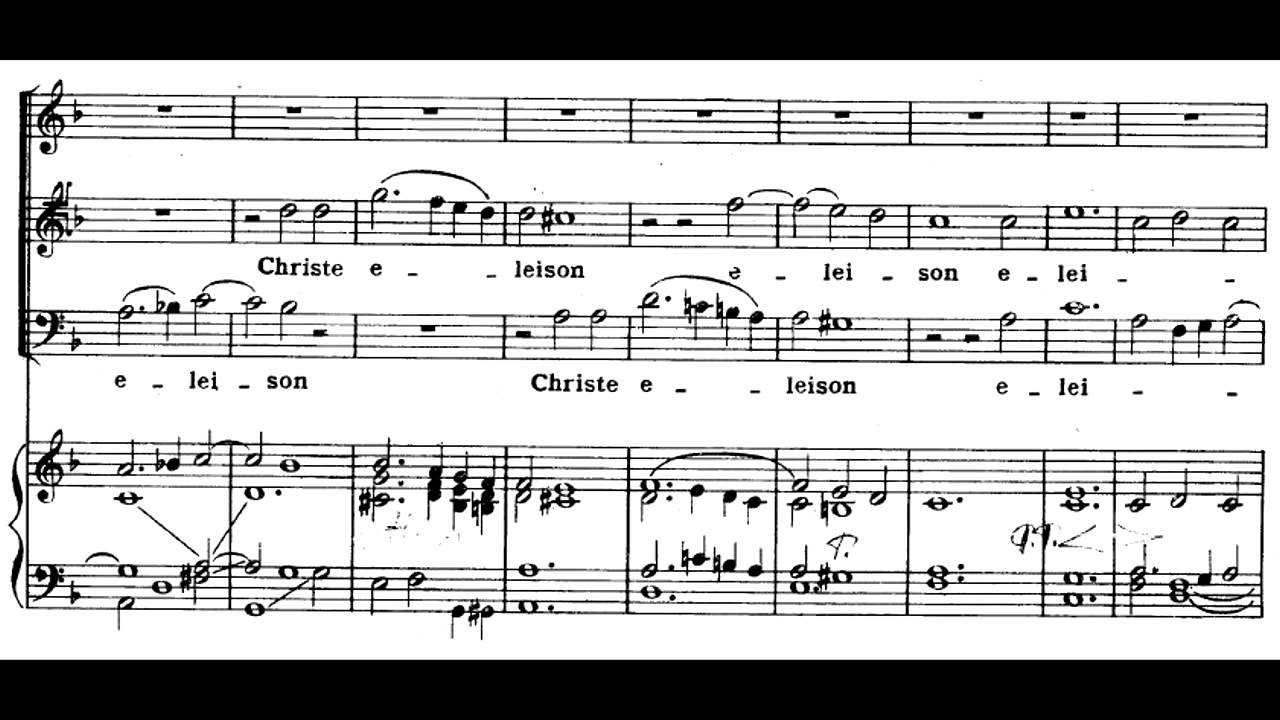 Lorenzo Perosi. Missa Prima Pontificalis. Kyrie