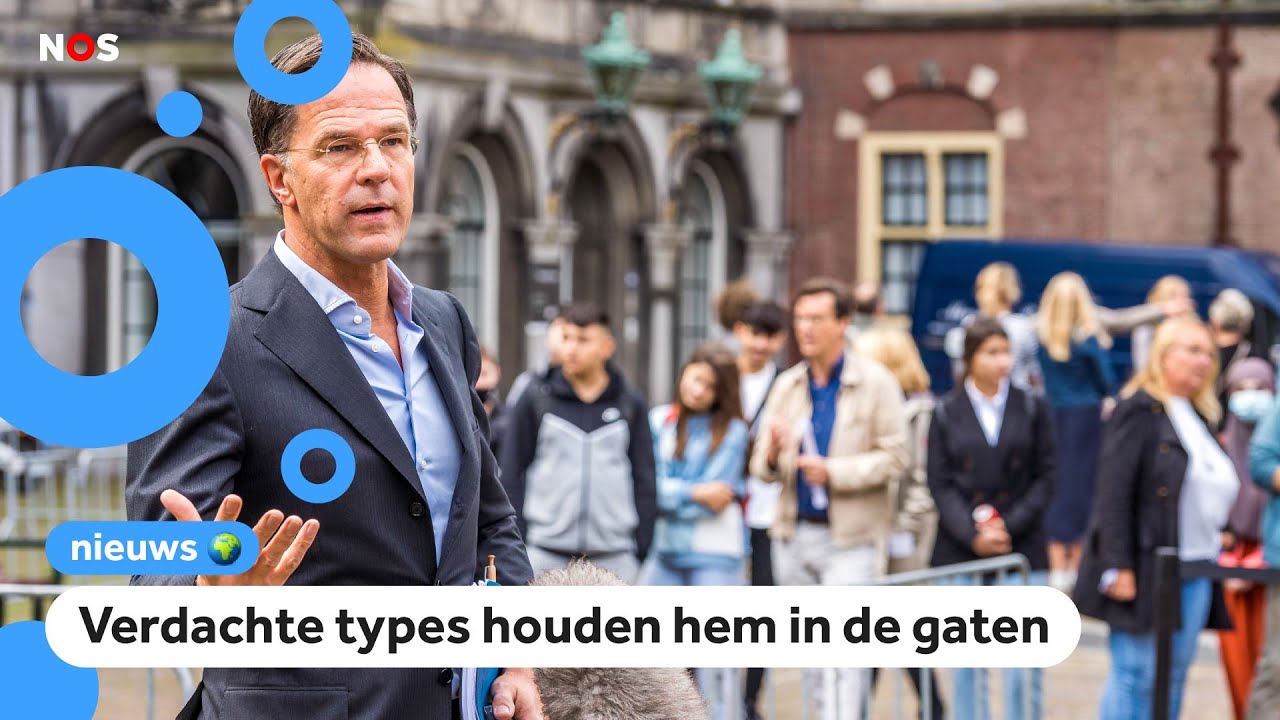 Premier Rutte extra beveiligd tegen zware criminelen