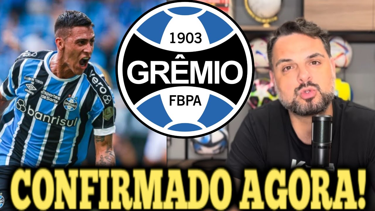 BOMBA NO GRÊMIO! PAVON DE SAÍDA? CONFIRMADO AGORA! NOTÍCIAS DO TRICOLOR GAÚCHO HOJE 