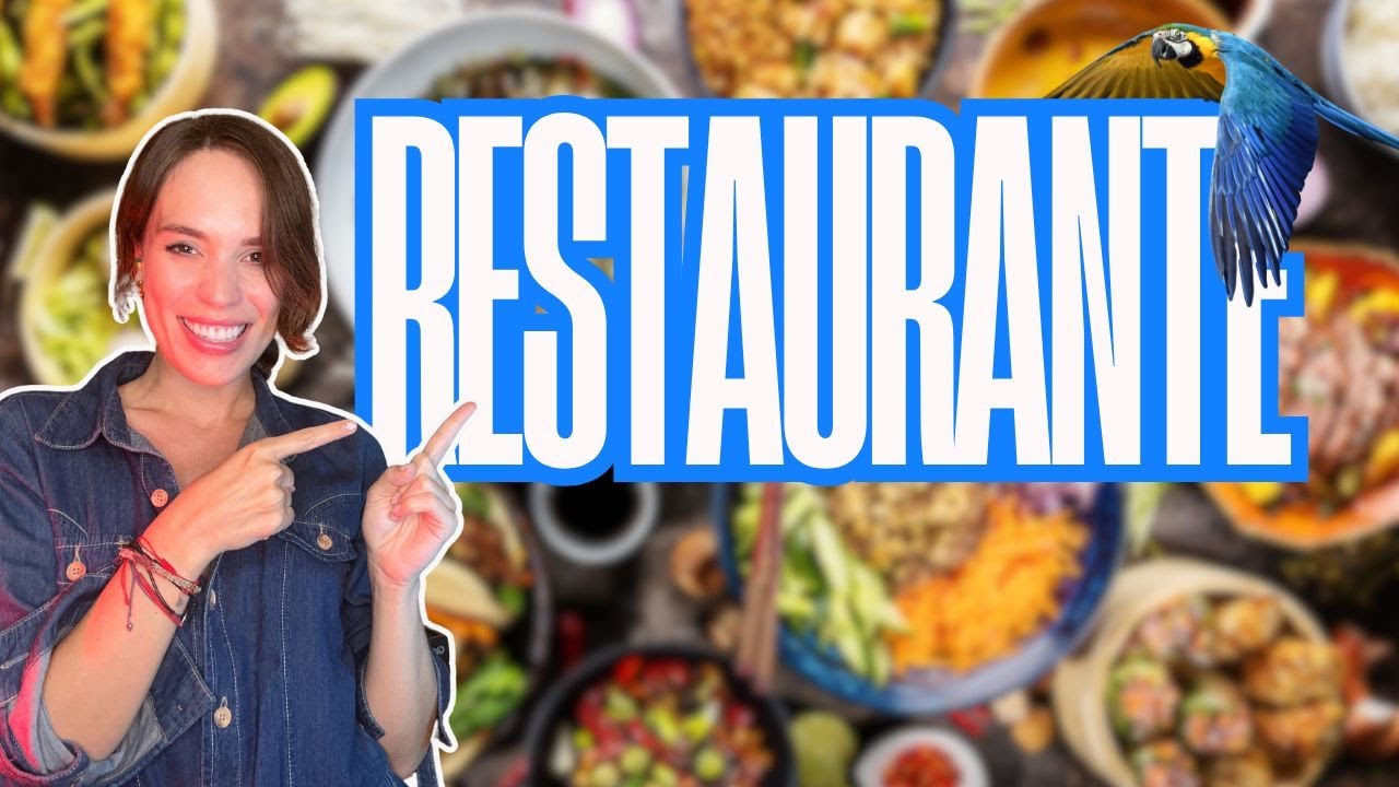 ¿Cómo PEDIR COMIDA en un RESTAURANTE?: CLASE DE ESPAÑOL para principiantes