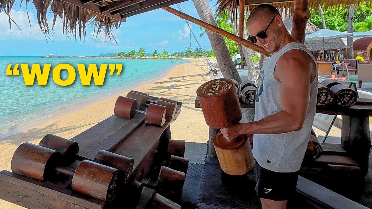 Training am Strand? Wild Wood Beach Fitness Koh Phangan