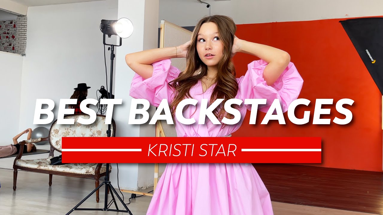 МОДЕЛЬНАЯ МОДНАЯ ФОТОСЕССИЯ BACKSTAGE - KRISTI STAR