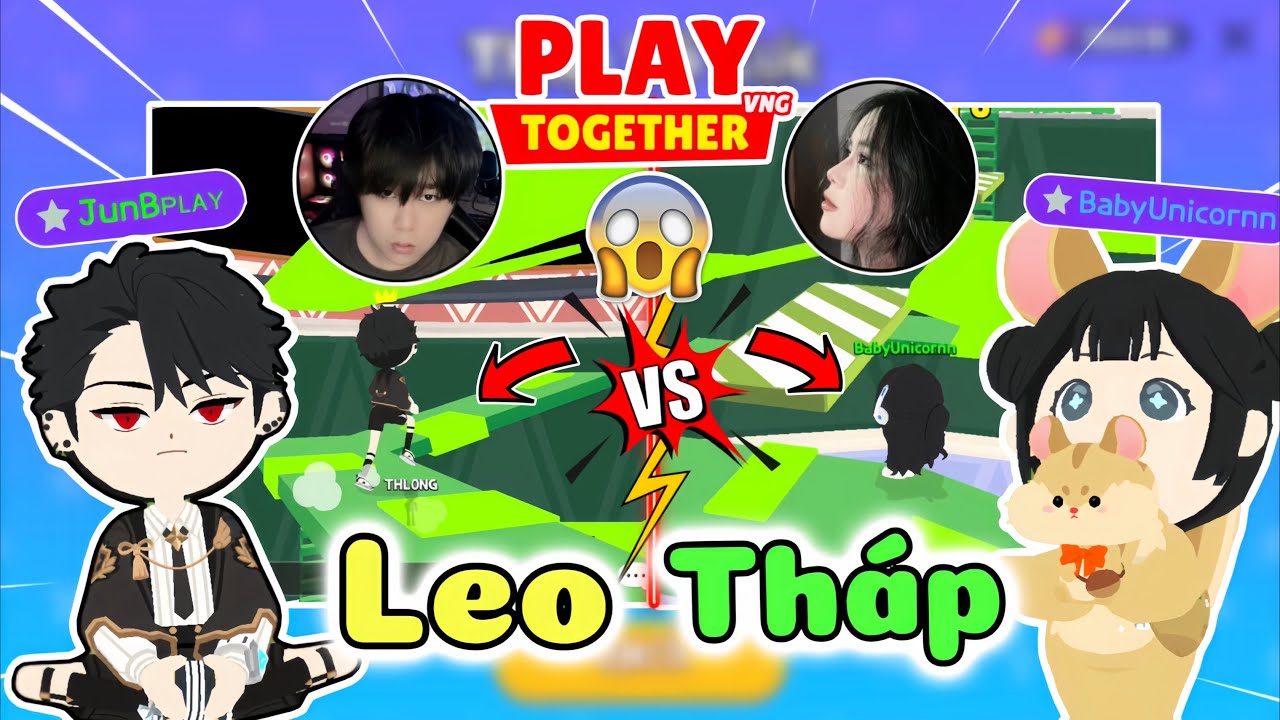 Play Together | Mình Đã Thay Đổi Đồ Trai Đẹp Leo Tháp Khiến Uni Phải Sợ