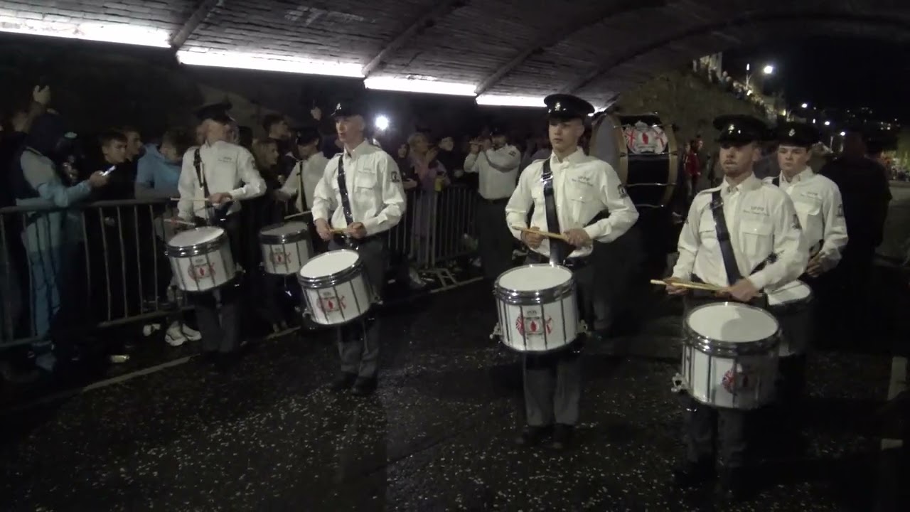 Upper Falls Protestant Boys@Downshire Guiding Star Parade 12-9-25 HD