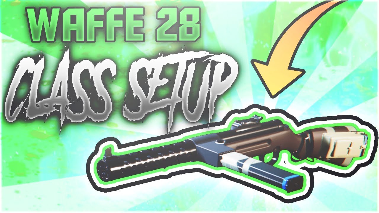 Insanely Over Powerd Waffe 28 Class Setup! - COD WW2
