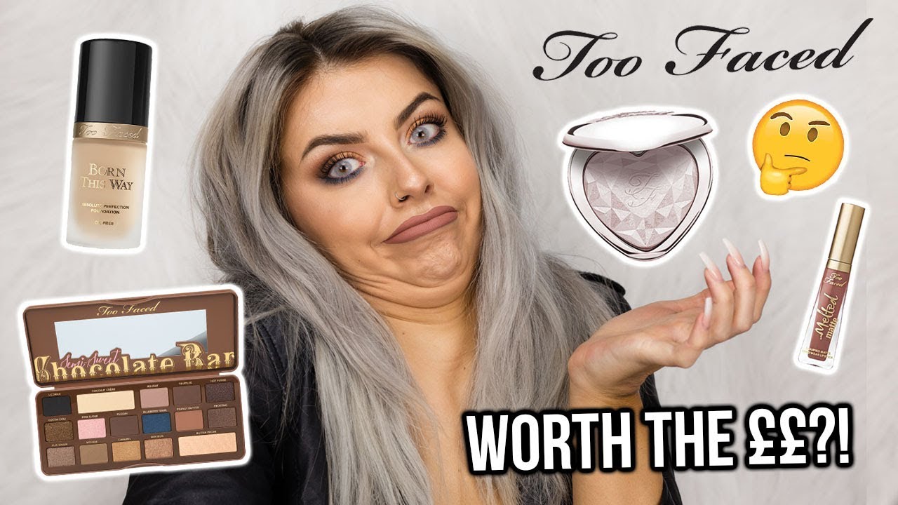 TESTING TOO FACED MAKEUP! FULL FACE OF FIRST IMPRESSIONS - WORTH THE HYPE!?