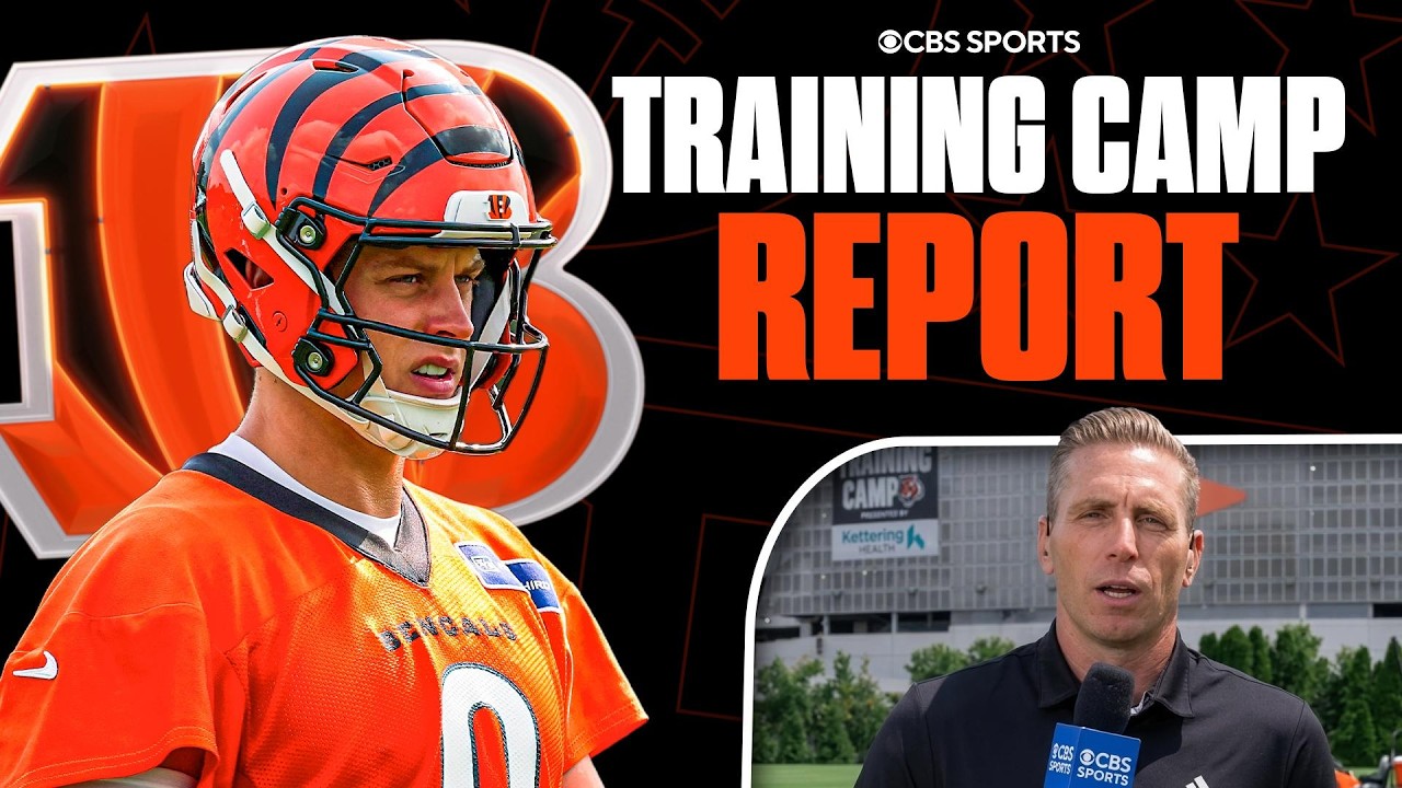 Bengals Training Camp UPDATE: Joe Burrow eyes being back on top of the AFC, new-look defense