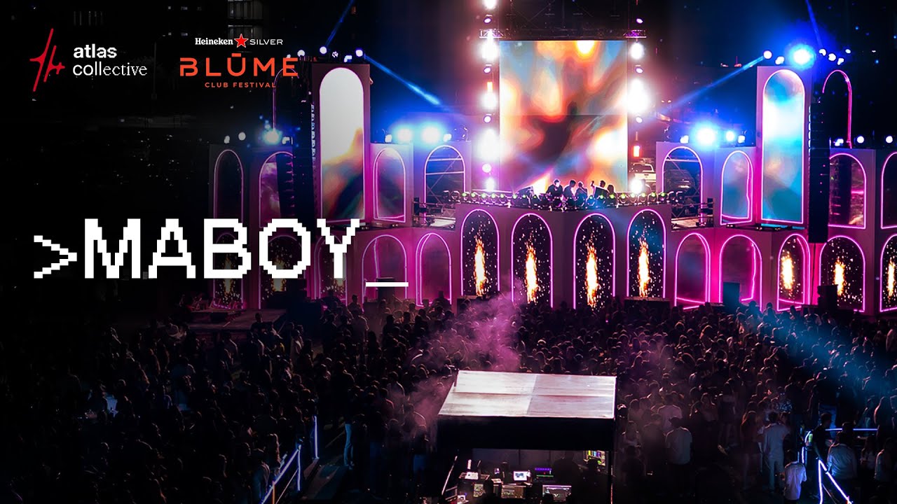 Throwback Festival DJ set | Maboy Live from BLŪME | Atlas Collective