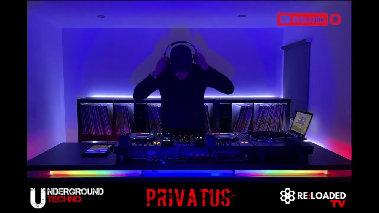Privatus Live on Underground Techno (Reloaded T.V) 25/2/22