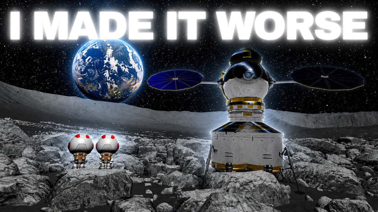 I Tried to Rescue Jebediah from the Mun... │KSP