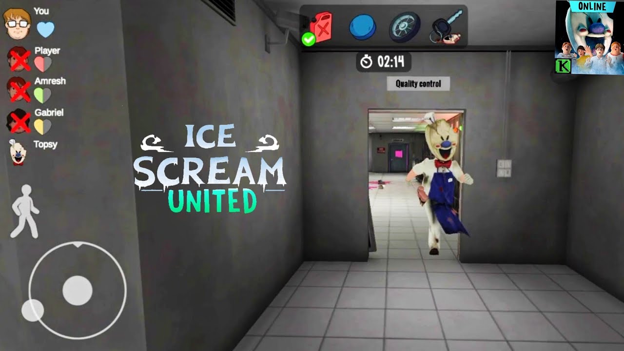 Ice Scream United Multiplayer Online Gameplay