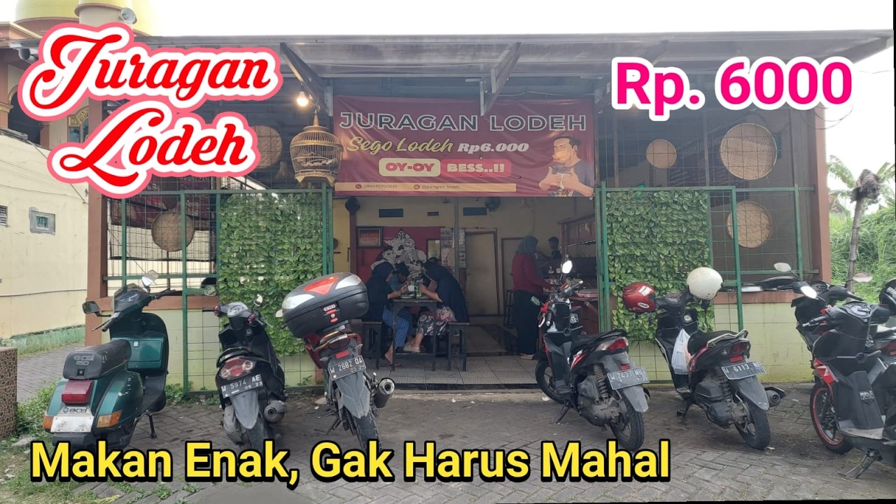 Nasi Rawon cuma 6000, Wenak !!