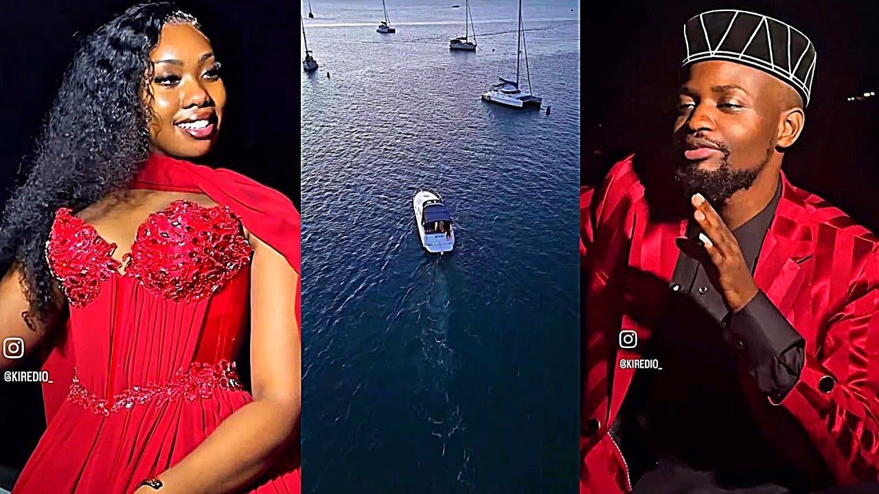 VIDEO YATCH PARTY YA KIREDIO NA DEMU WAKE BAADA YA KURUDIANA NI BALAA
