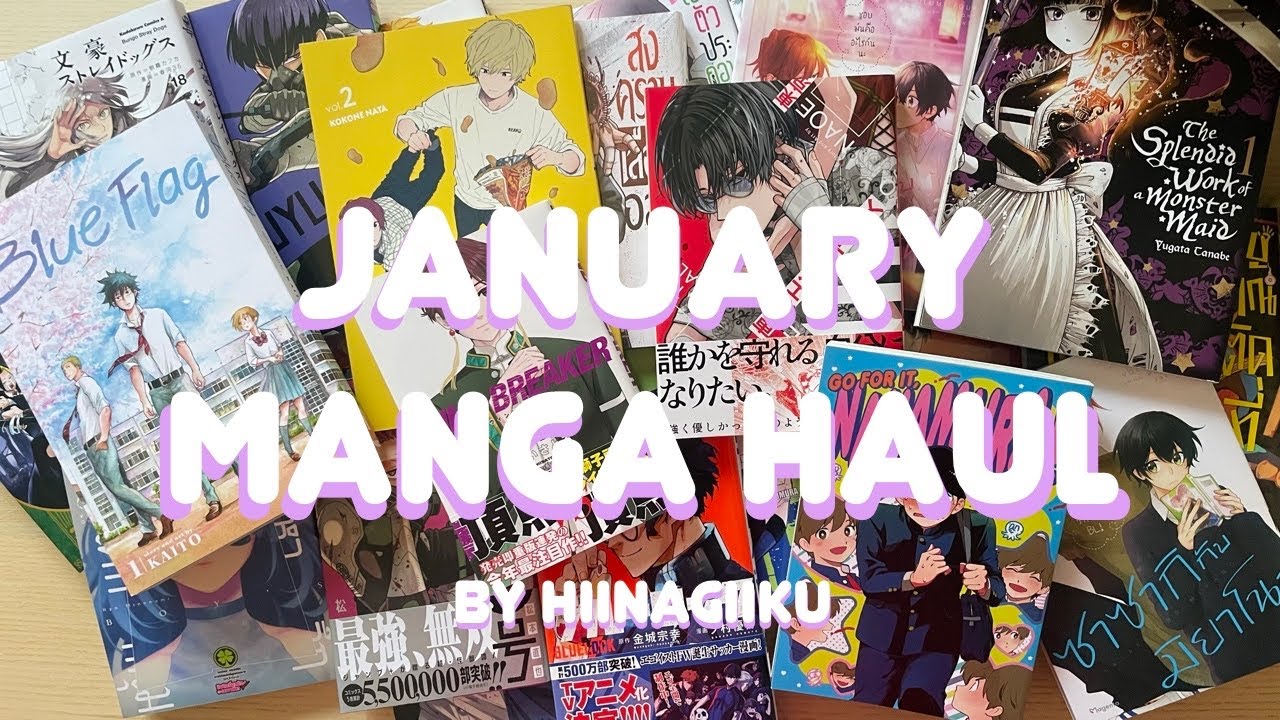 january manga haul 💸 | มังงะประจำเดือนมกรา2022 📚 - 20เล่ม+ ไทย,ญี่ปุ่น,อังกฤษมีหมด🌐✨