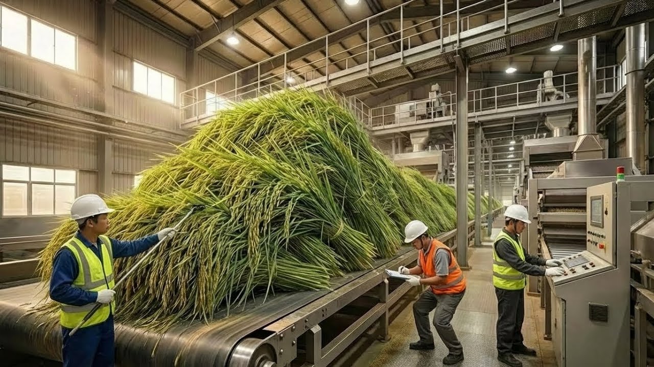 How Rice Is Made | From Paddy Fields to Packaged Rice