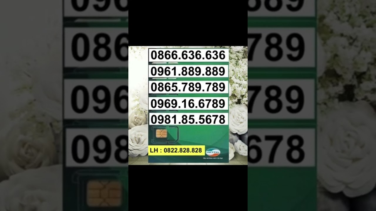 Sim VIP - Sim Số Đẹp Viettel