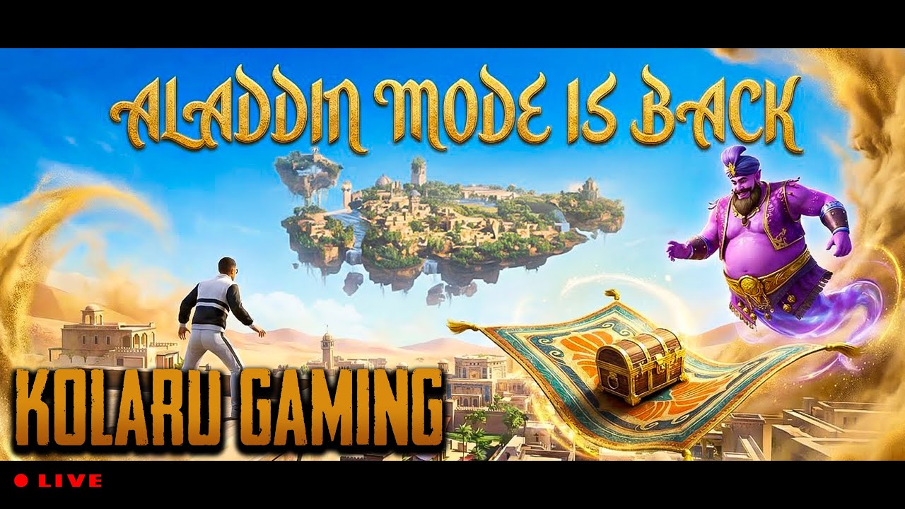 KolaruGamingYT🔴Live Stream Aladdin Mode PUBG Mobile | #KolaruGamingYT  #pubgmobile #tamil  #gaming