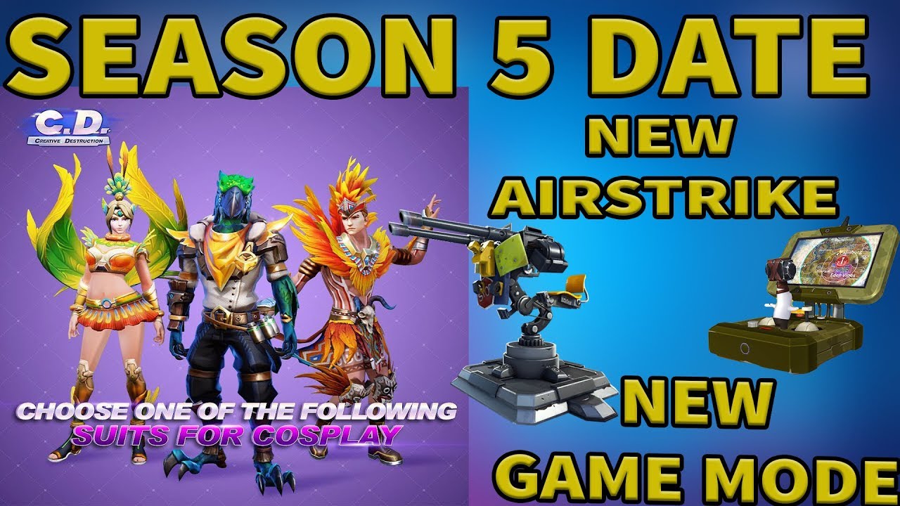 *HUGE UPDATE* SEASON 5 Date/PLAYGROUND?NO/NEW SUITS/ on CREATIVE DESTRUCTION